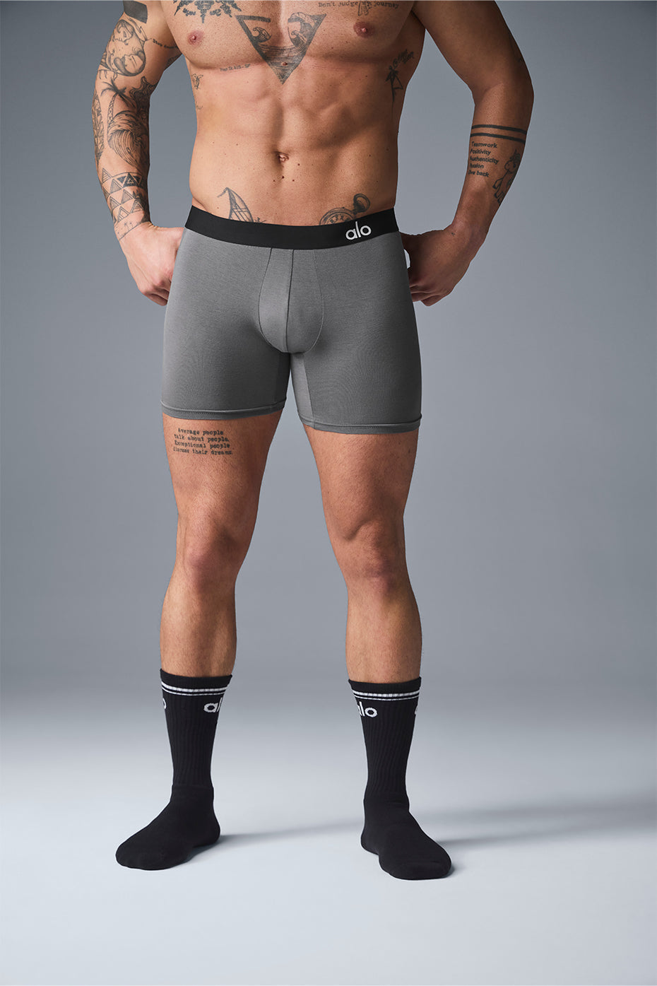 Day and Night Boxer - Grey