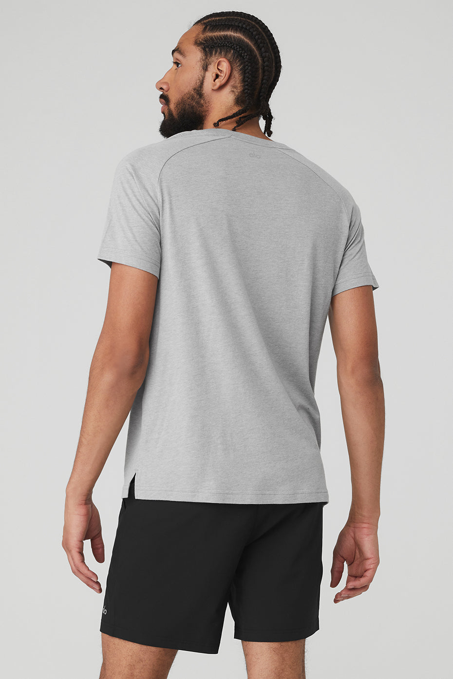 Triumph Raglan Tee - Athletic Heather Grey