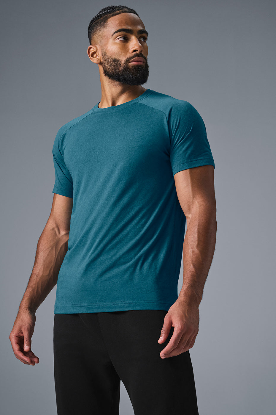 Triumph Raglan Tee - Oceanic Teal