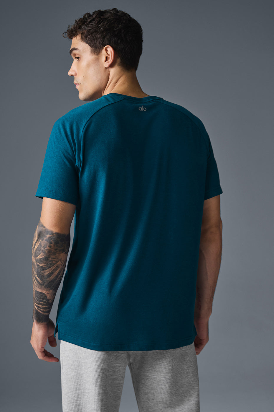 The Triumph Crew Neck Tee - Eclipse Blue