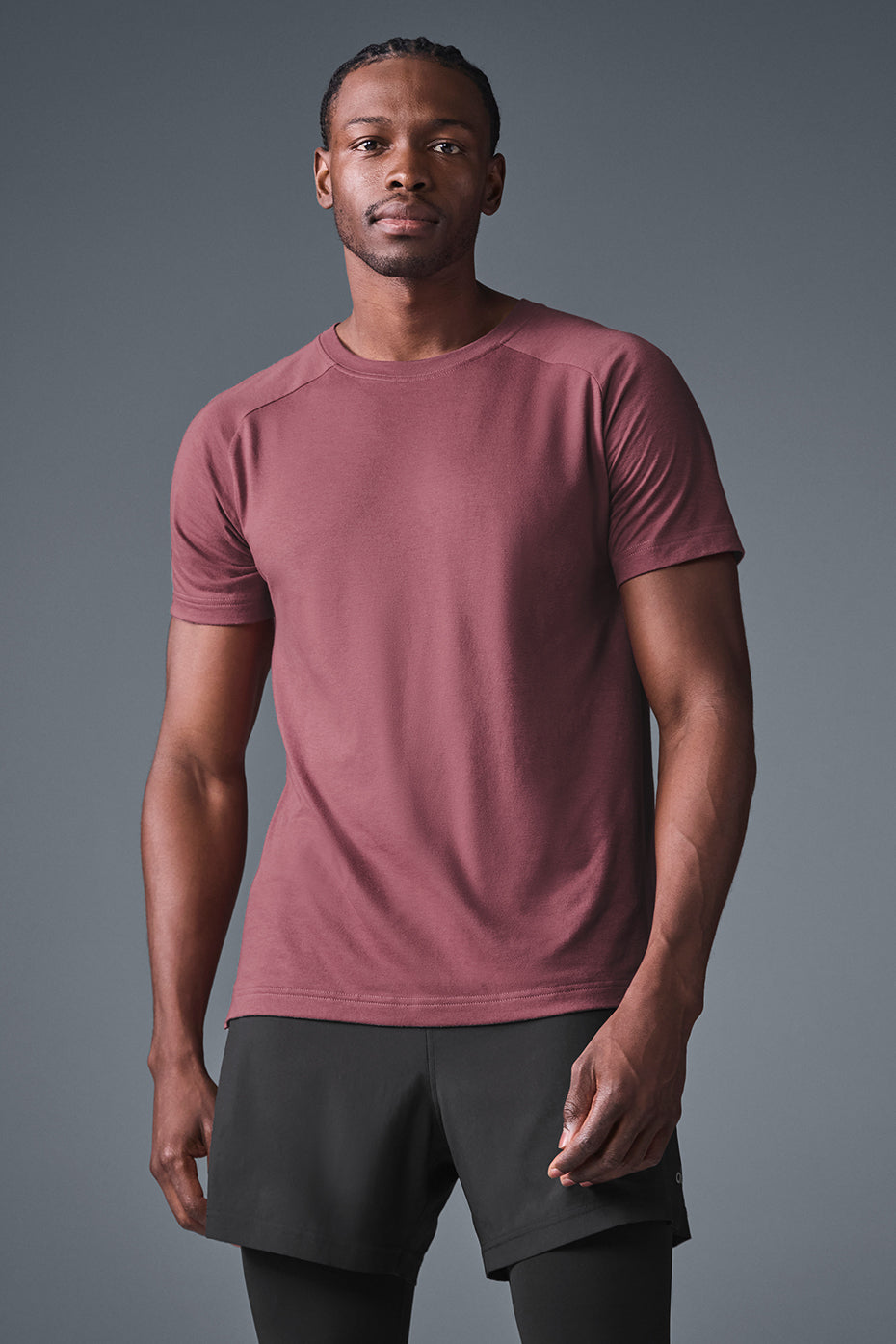 Triumph Raglan Tee - Burgundy Truffle