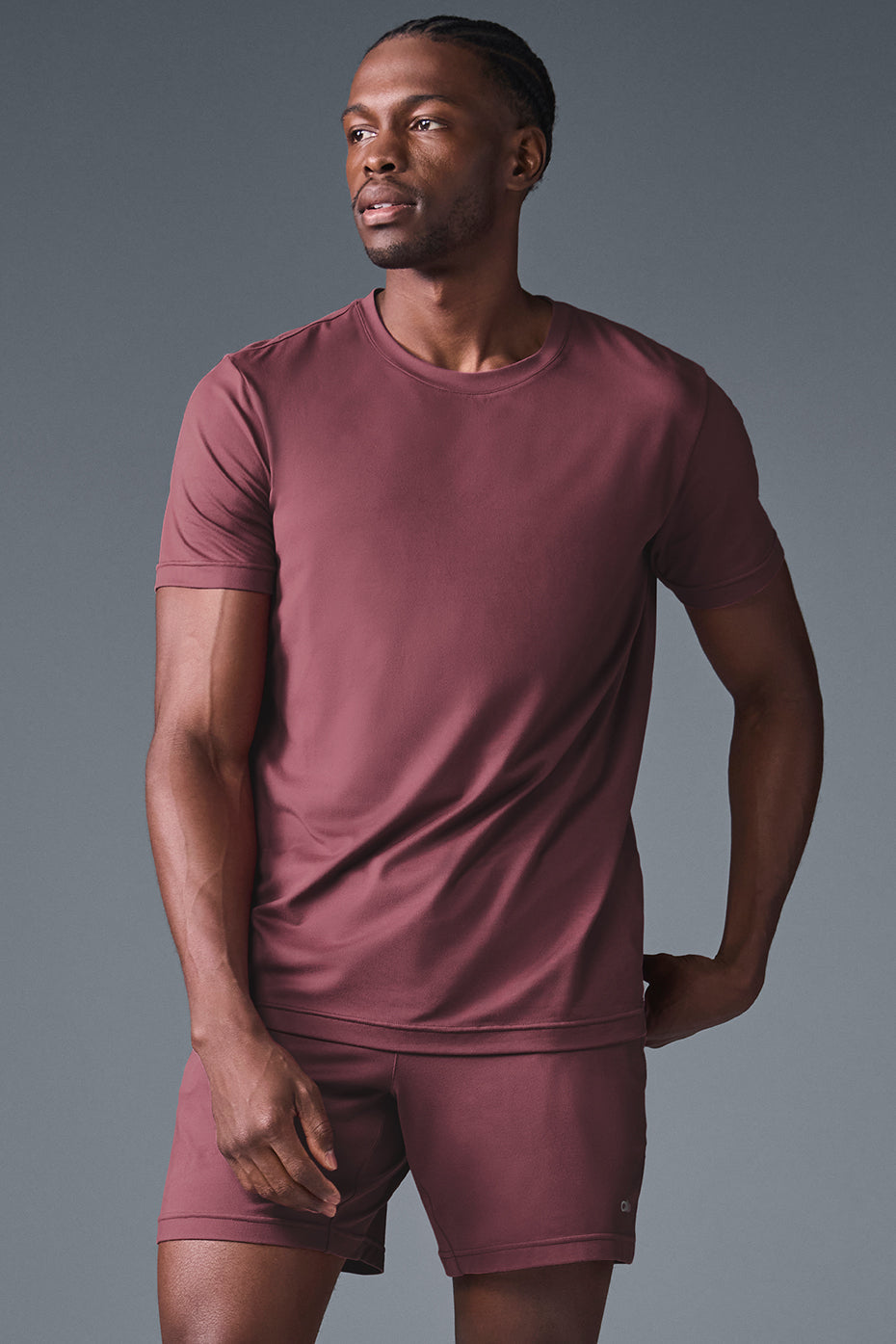 Conquer Reform Crewneck Short Sleeve - Burgundy Truffle