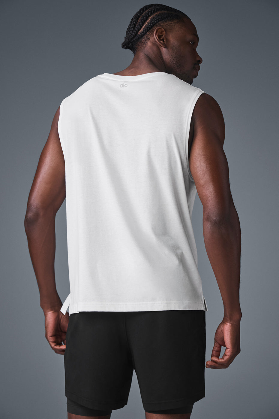 The Triumph Muscle Tank - White