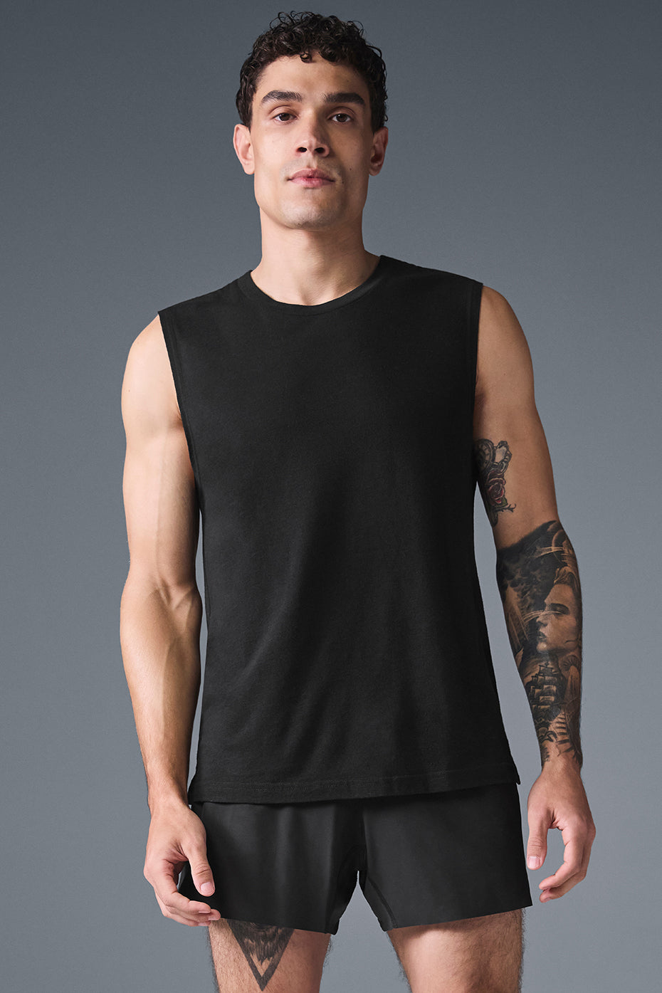 The Triumph Muscle Tank - Black