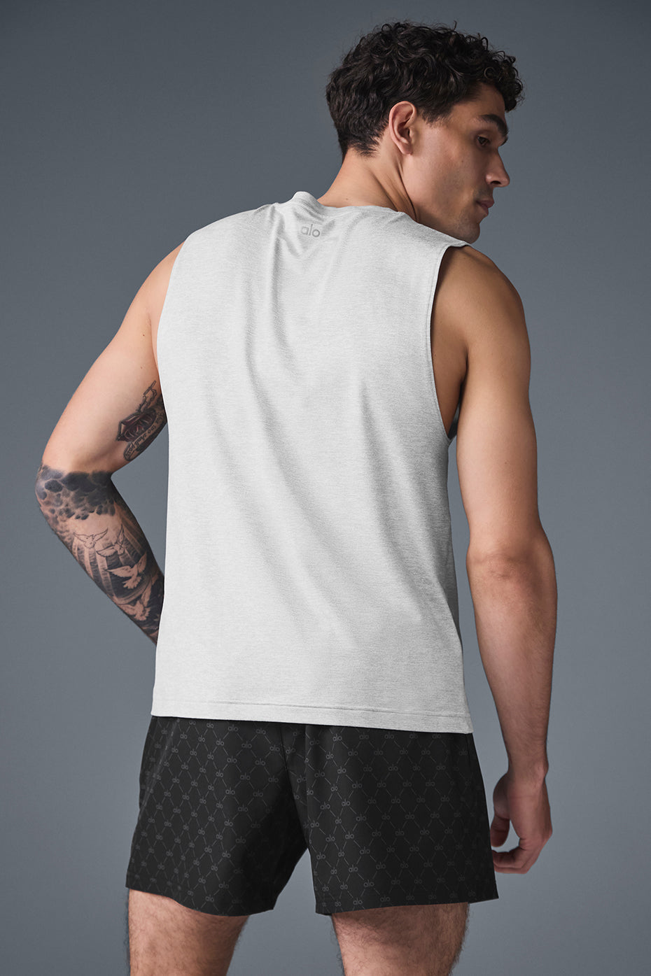 Conquer Muscle Tank - Athletic Heather Grey