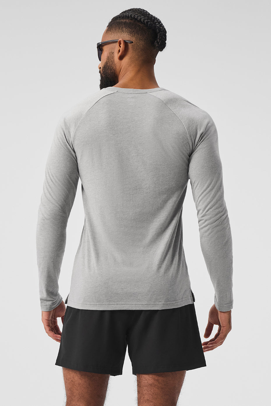 Triumph Long Sleeve Tee - Athletic Heather Grey