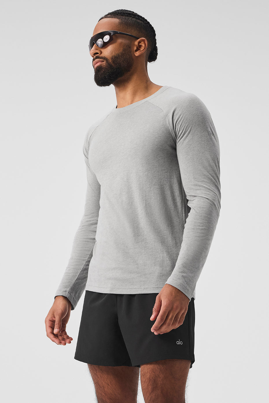 Triumph Long Sleeve Tee - Athletic Heather Grey