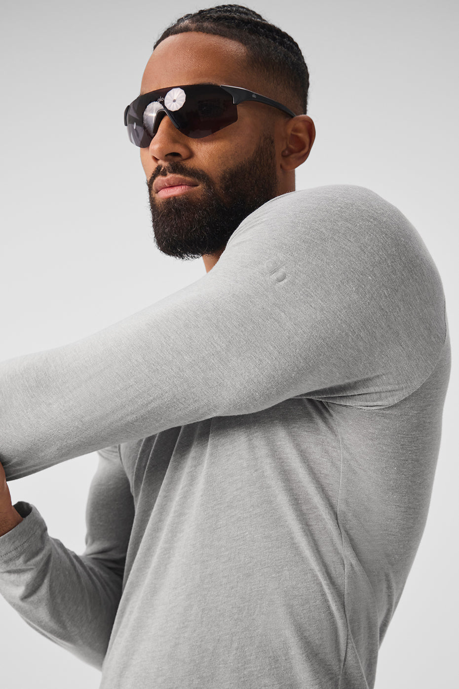 Triumph Long Sleeve Tee - Athletic Heather Grey