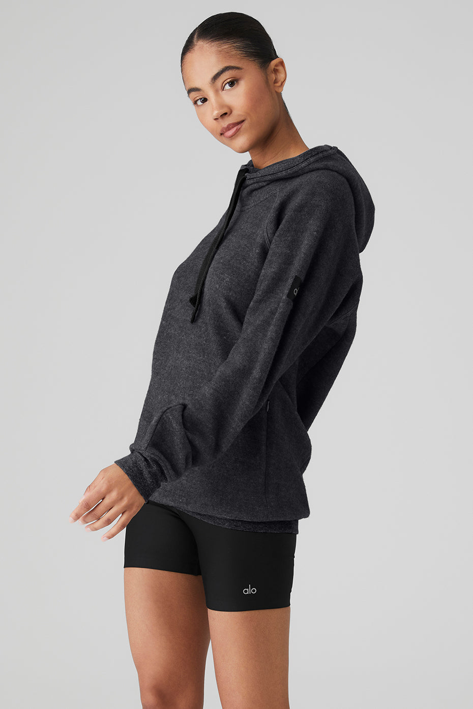 Triumph Hoodie - Charcoal Black Triblend