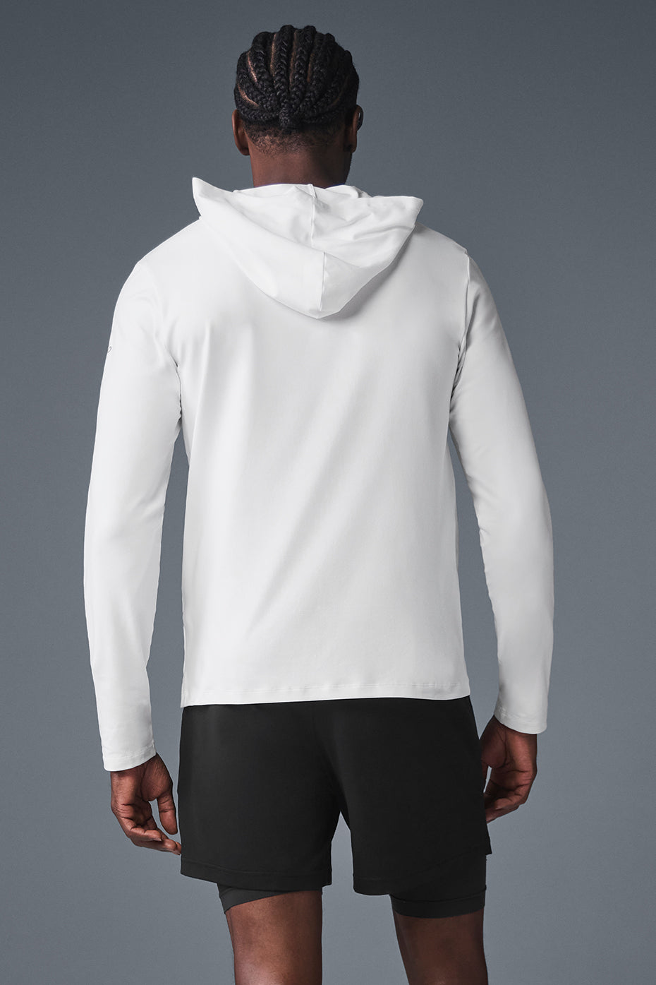 Conquer Reform Long Sleeve With Hood - White