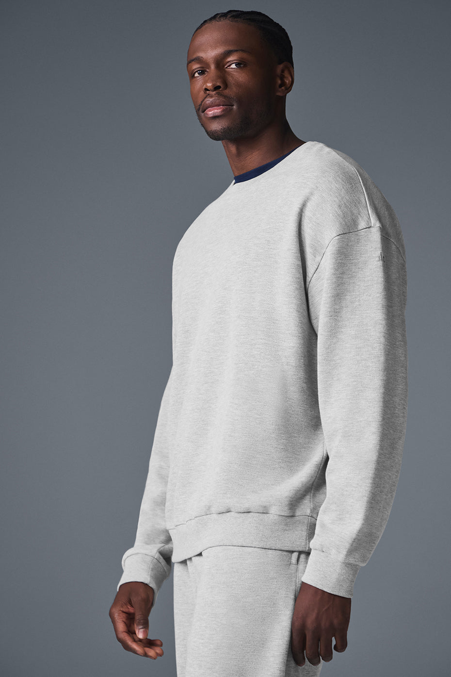 Chill Crew Neck Pullover - Athletic Heather Grey