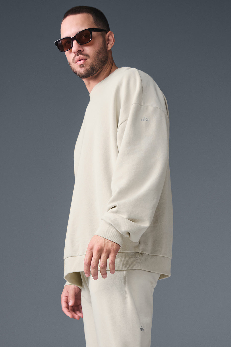 Chill Crew Neck Pullover - Bone