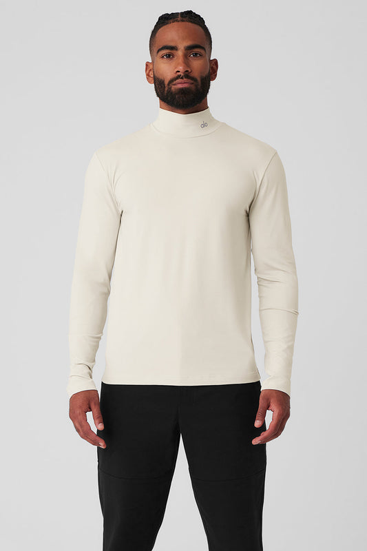 Conquer Reform Mock Neck Long Sleeve - Bone