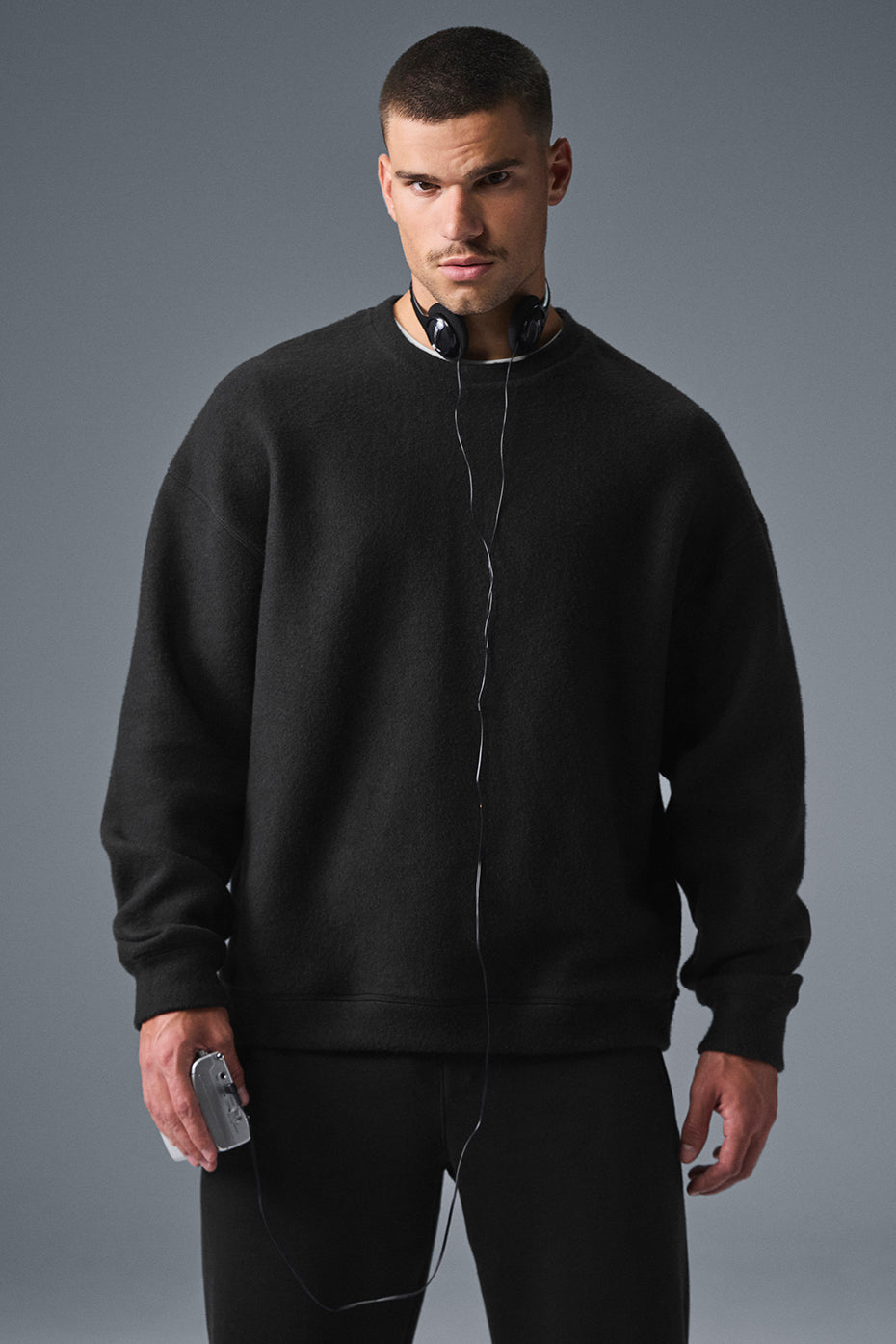 Triumph Restore Crew Neck Sweatshirt - Black