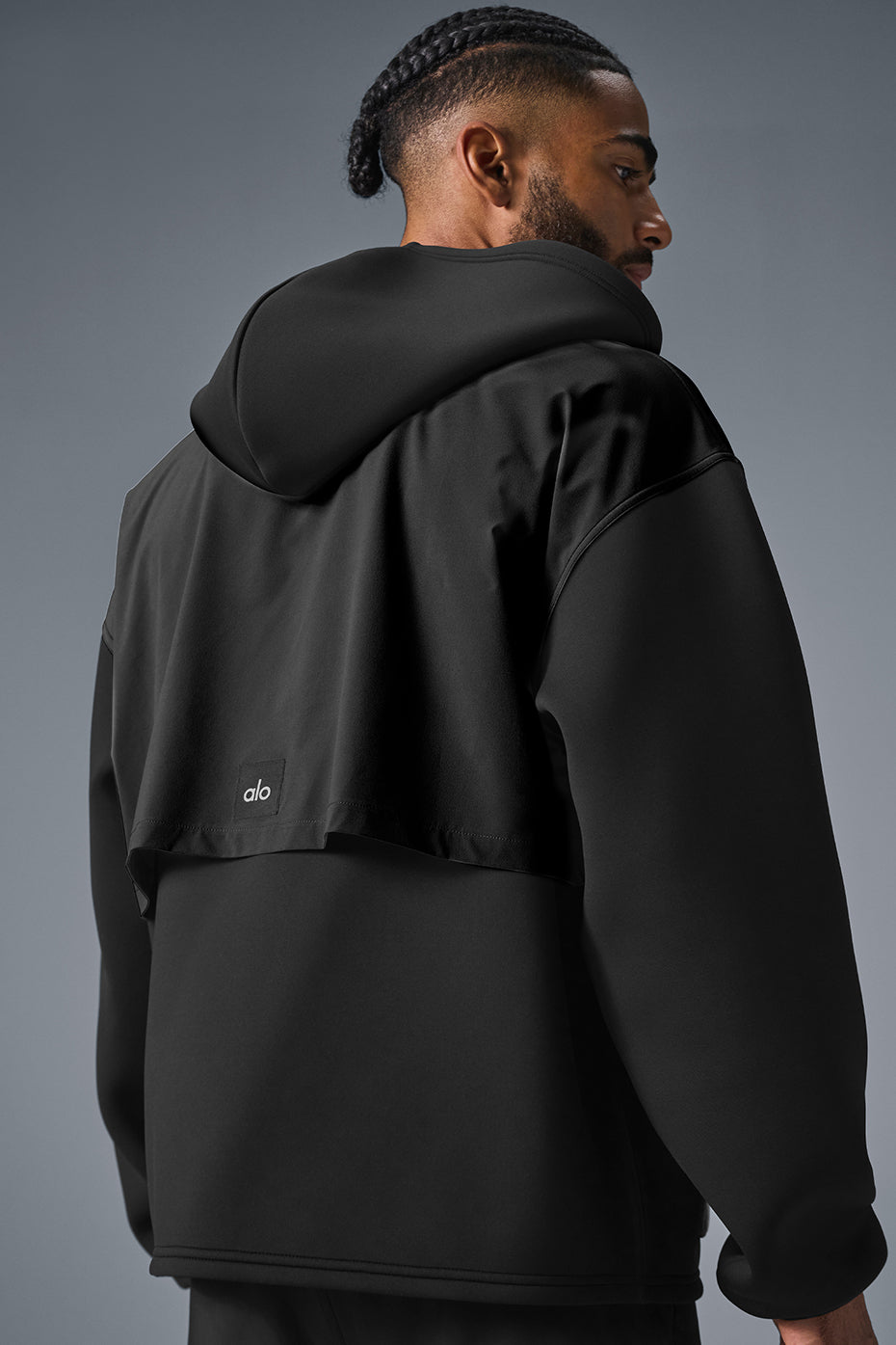 Technical Form Cargo Jacket - Black