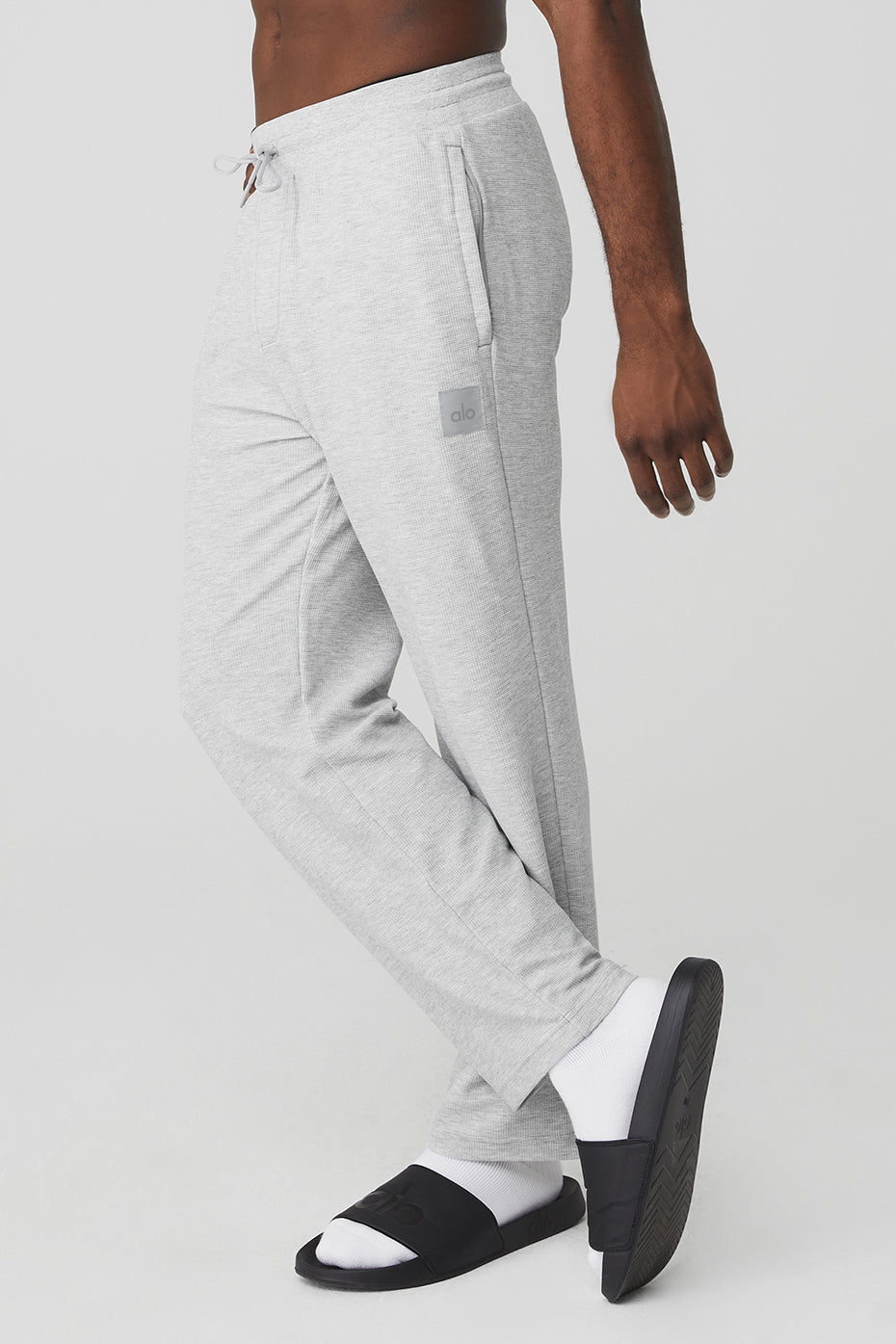 Micro Waffle Fast Break Sweatpant - Athletic Heather Grey