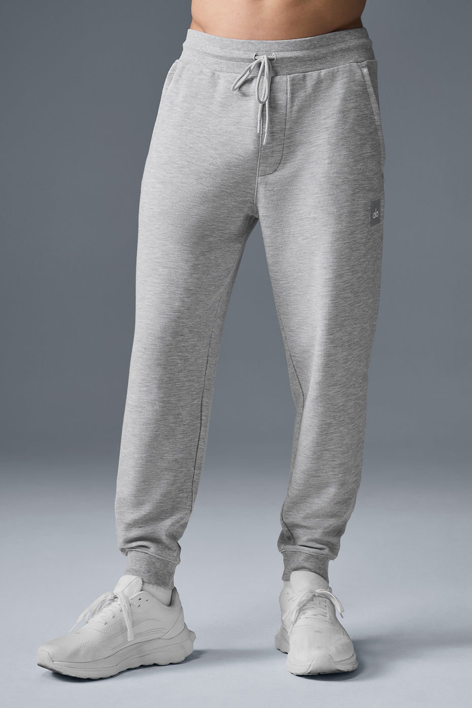 Micro Waffle Fast Break Jogger - Athletic Heather Grey