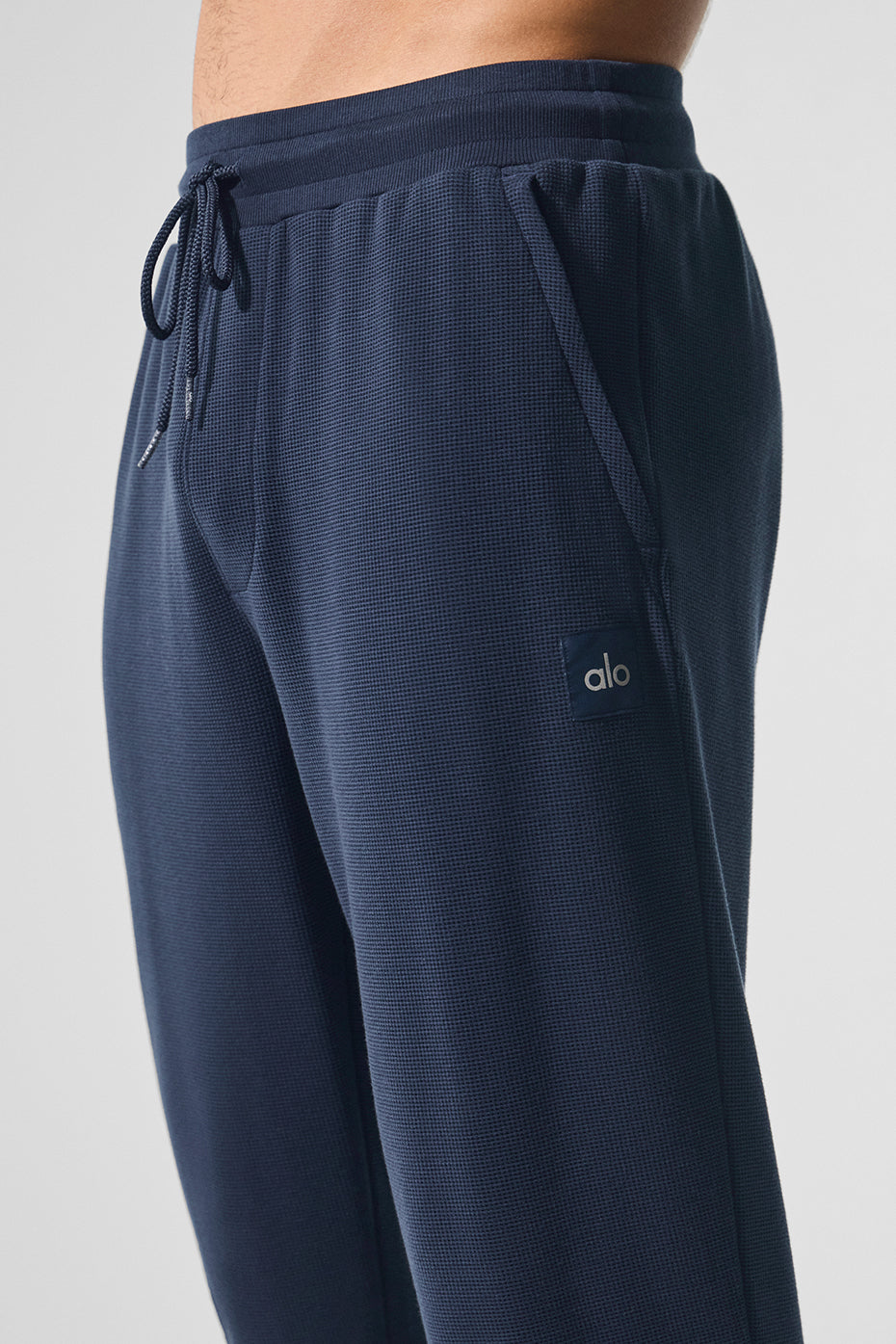 Micro Waffle Fast Break Jogger - Navy