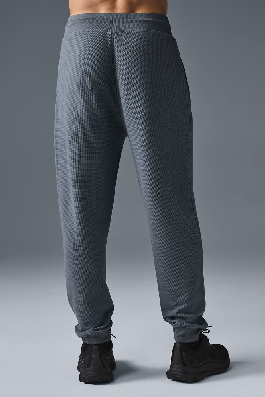 Micro Waffle Fast Break Jogger - Steel Grey