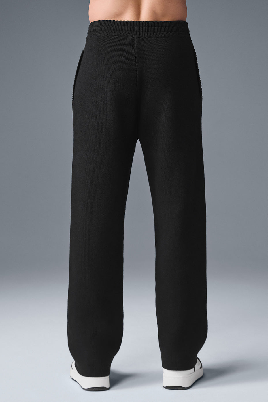 Scholar Straight Leg Sweatpant - Black