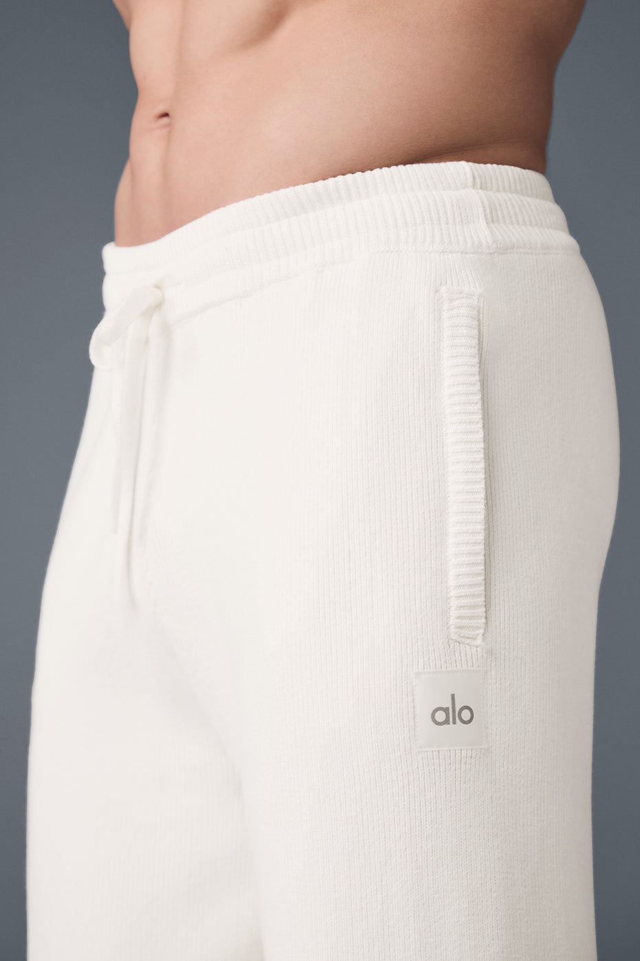 Scholar Straight Leg Sweatpant - Ivory