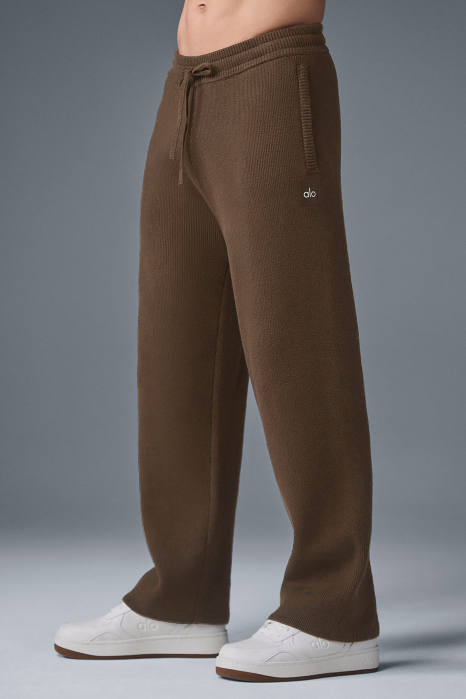 Scholar Straight Leg Sweatpant - Espresso