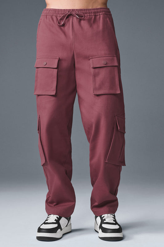 Northstar Cargo Pant - Burgundy Truffle