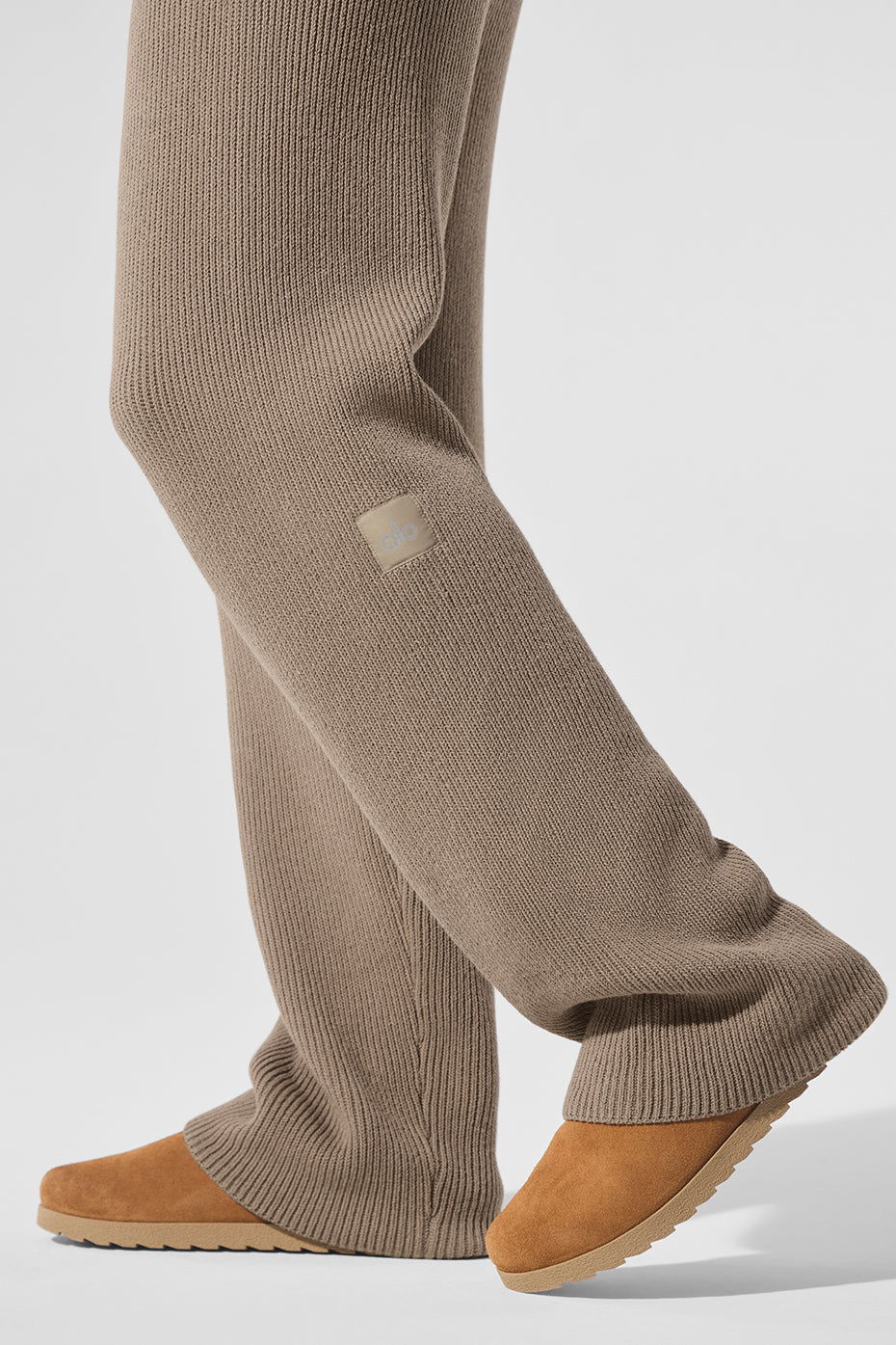 Domain Rib Knit Sweatpant - Gravel