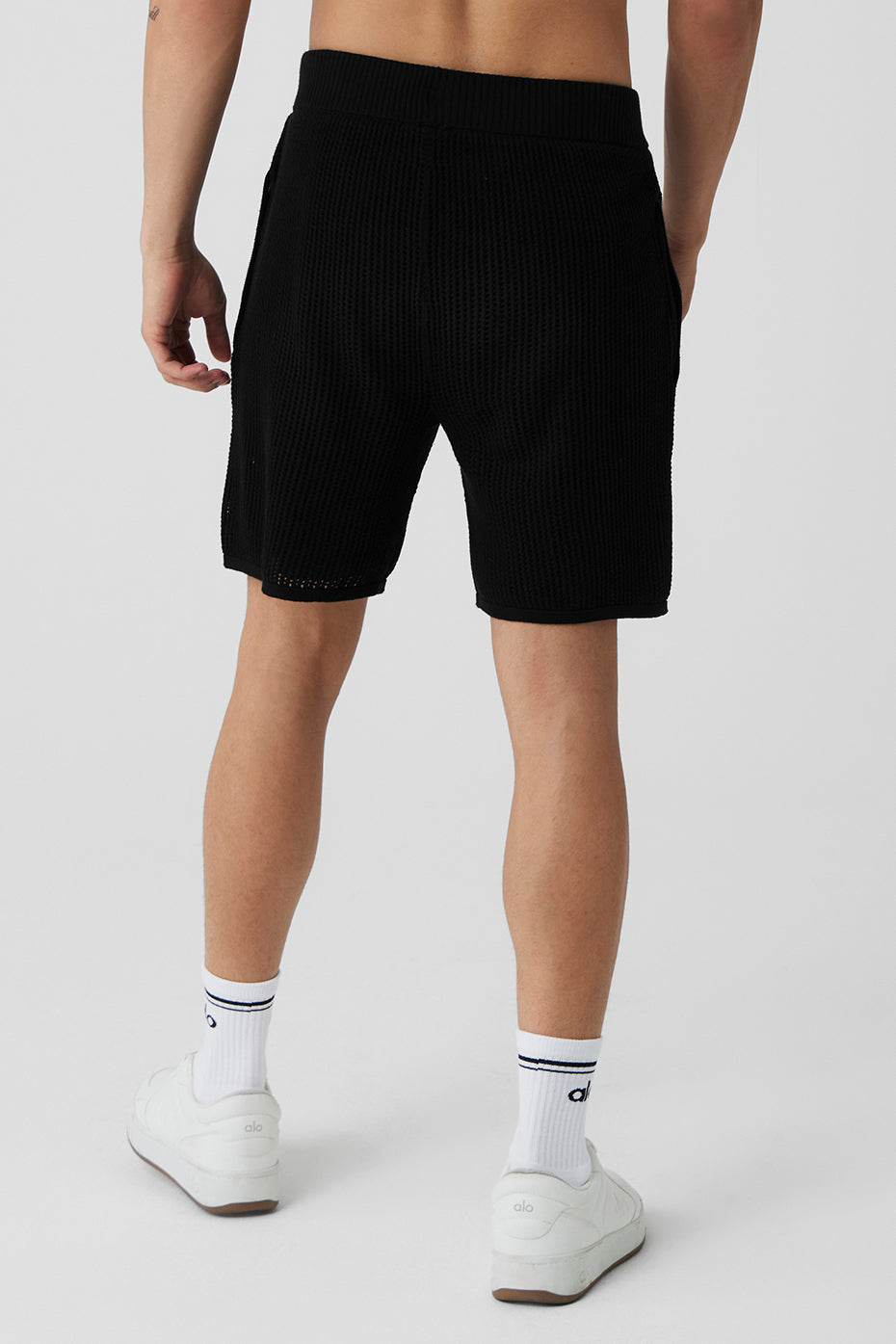 Open-Knit Short - Black