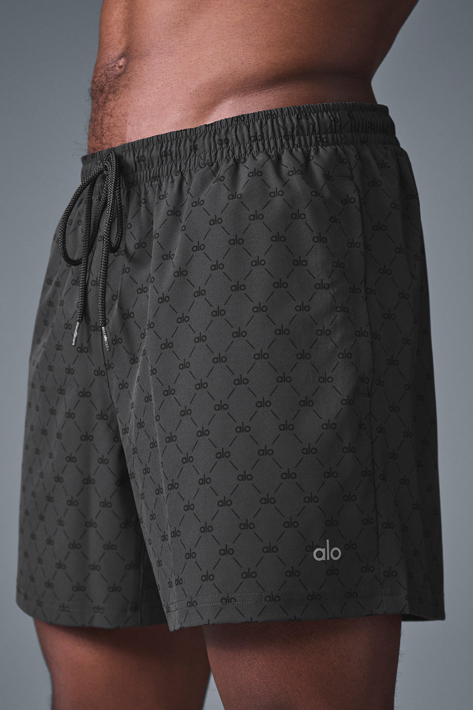 7'' Diamond Circuit Short - Anthracite/Black