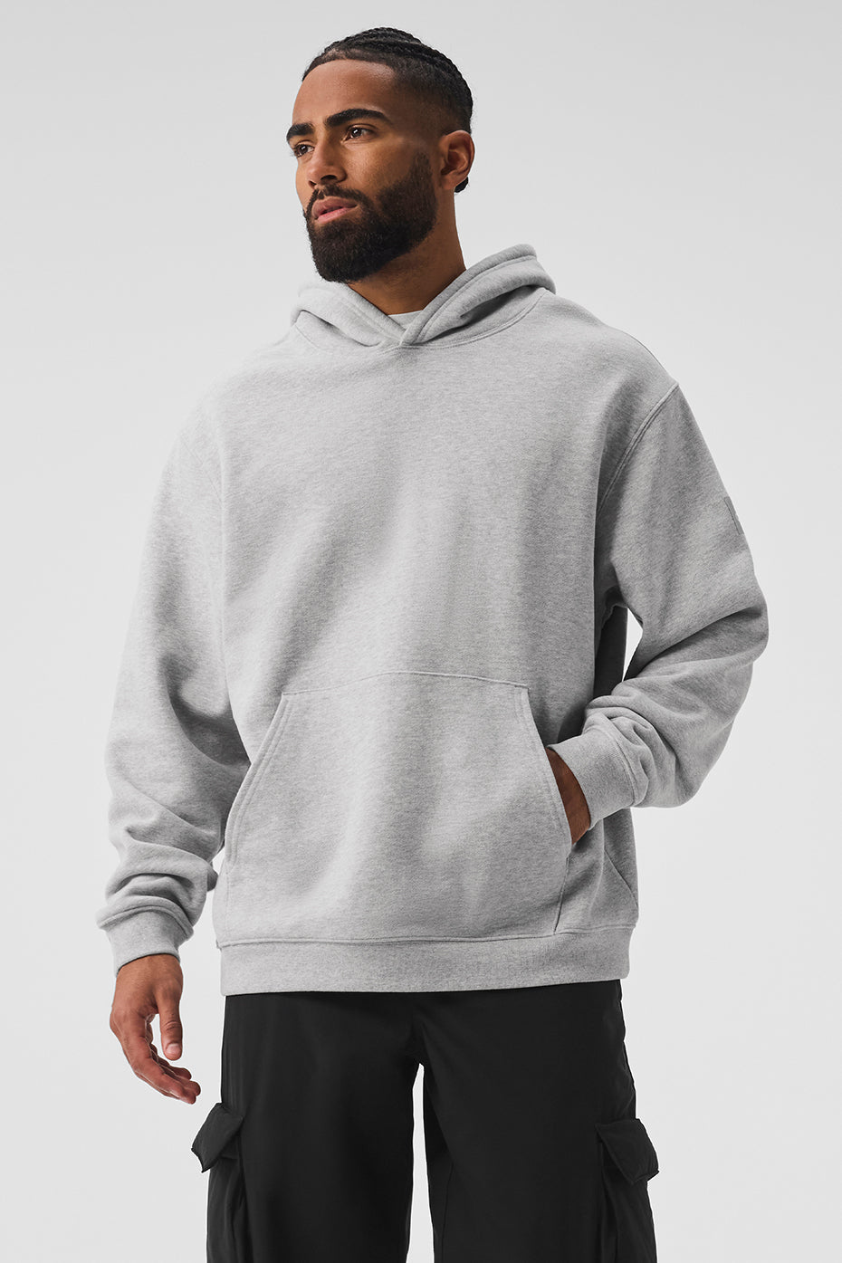 Renown Heavy Weight Hoodie - Athletic Heather Grey