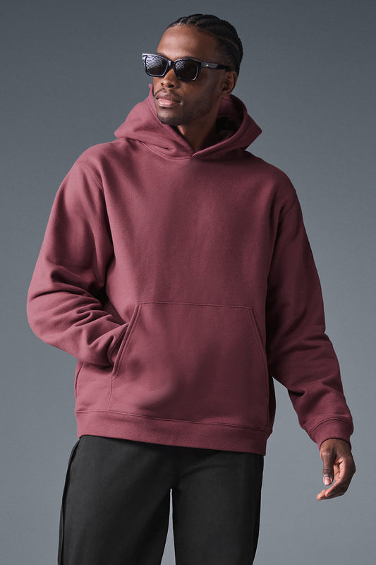 Renown Heavy Weight Hoodie - Burgundy Truffle