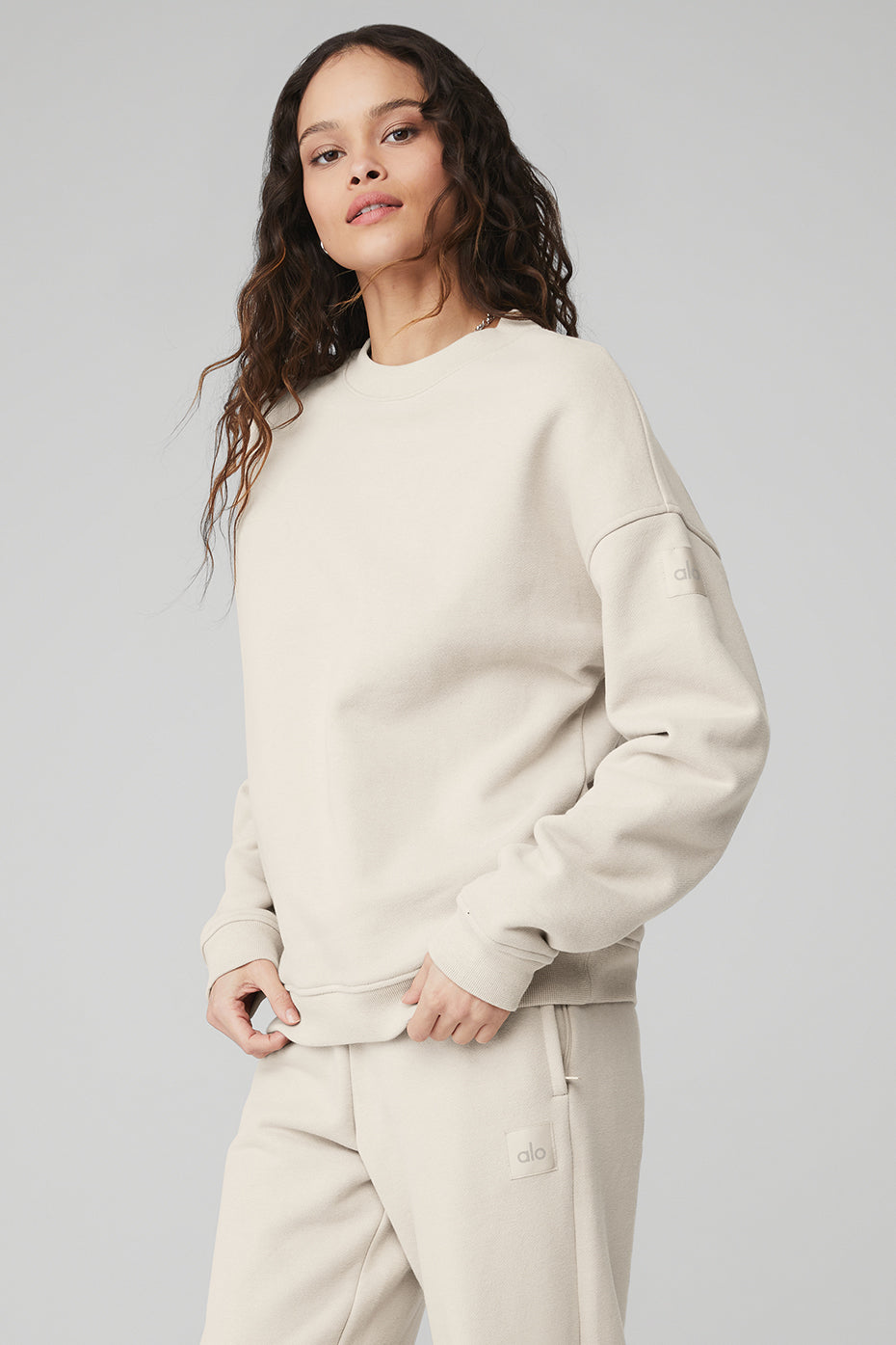 Renown Heavy Weight Crew Neck Pullover - Bone