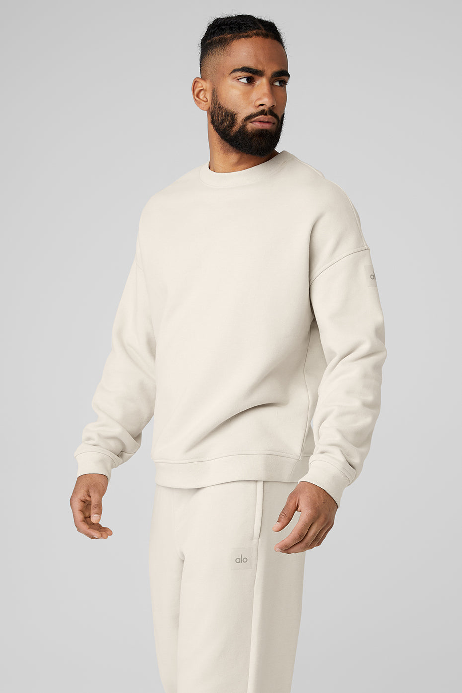 Renown Heavy Weight Crew Neck Pullover - Bone