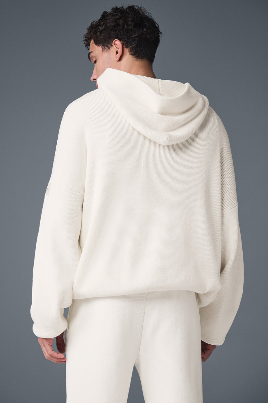 Scholar Hooded Sweater - Ivory