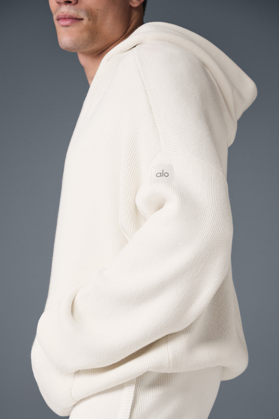 Scholar Hooded Sweater - Ivory