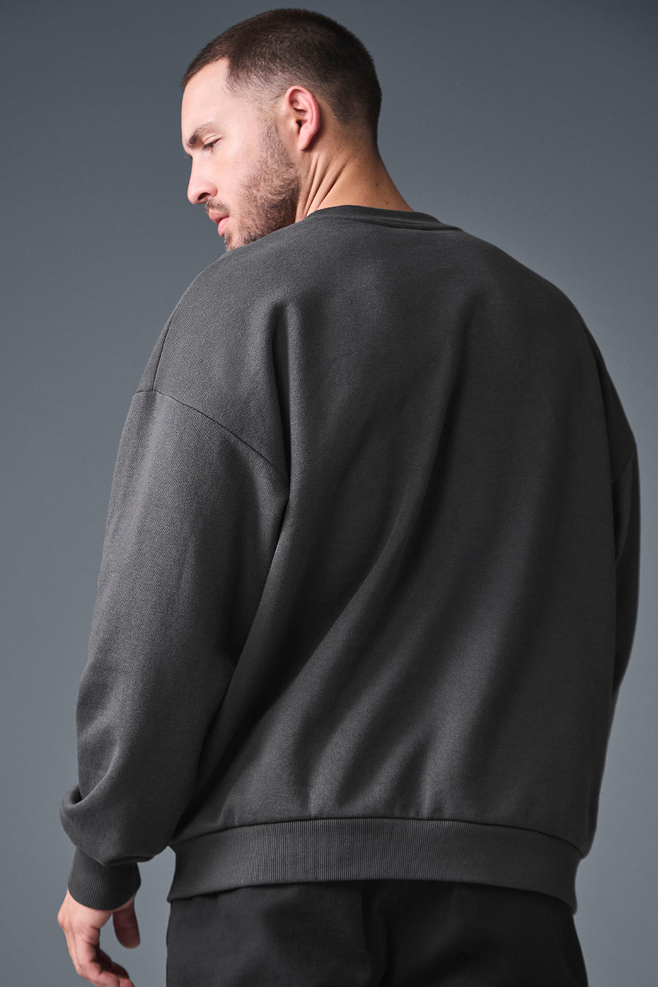 Accolade Crew Neck Pullover - Anthracite