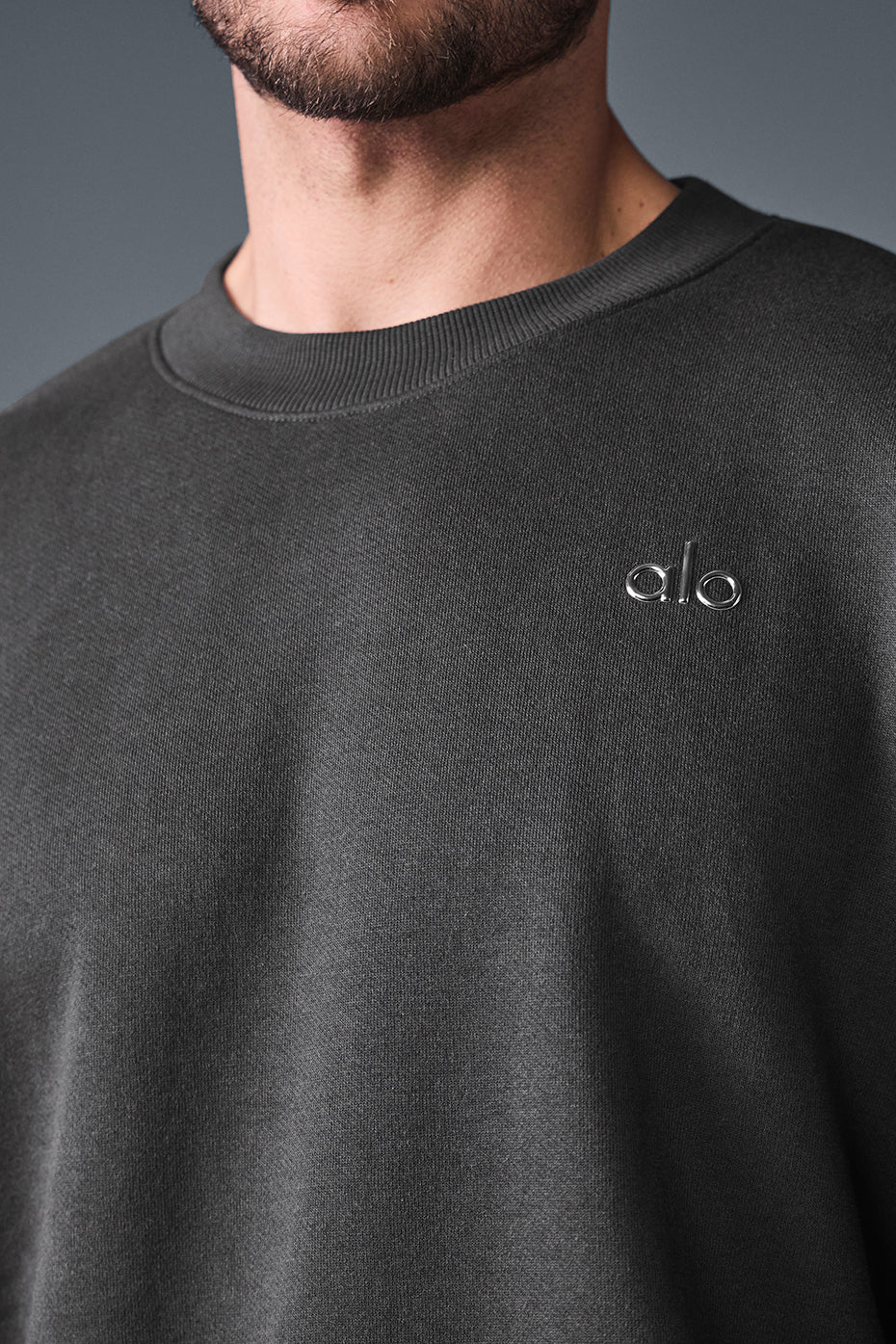 Accolade Crew Neck Pullover - Anthracite