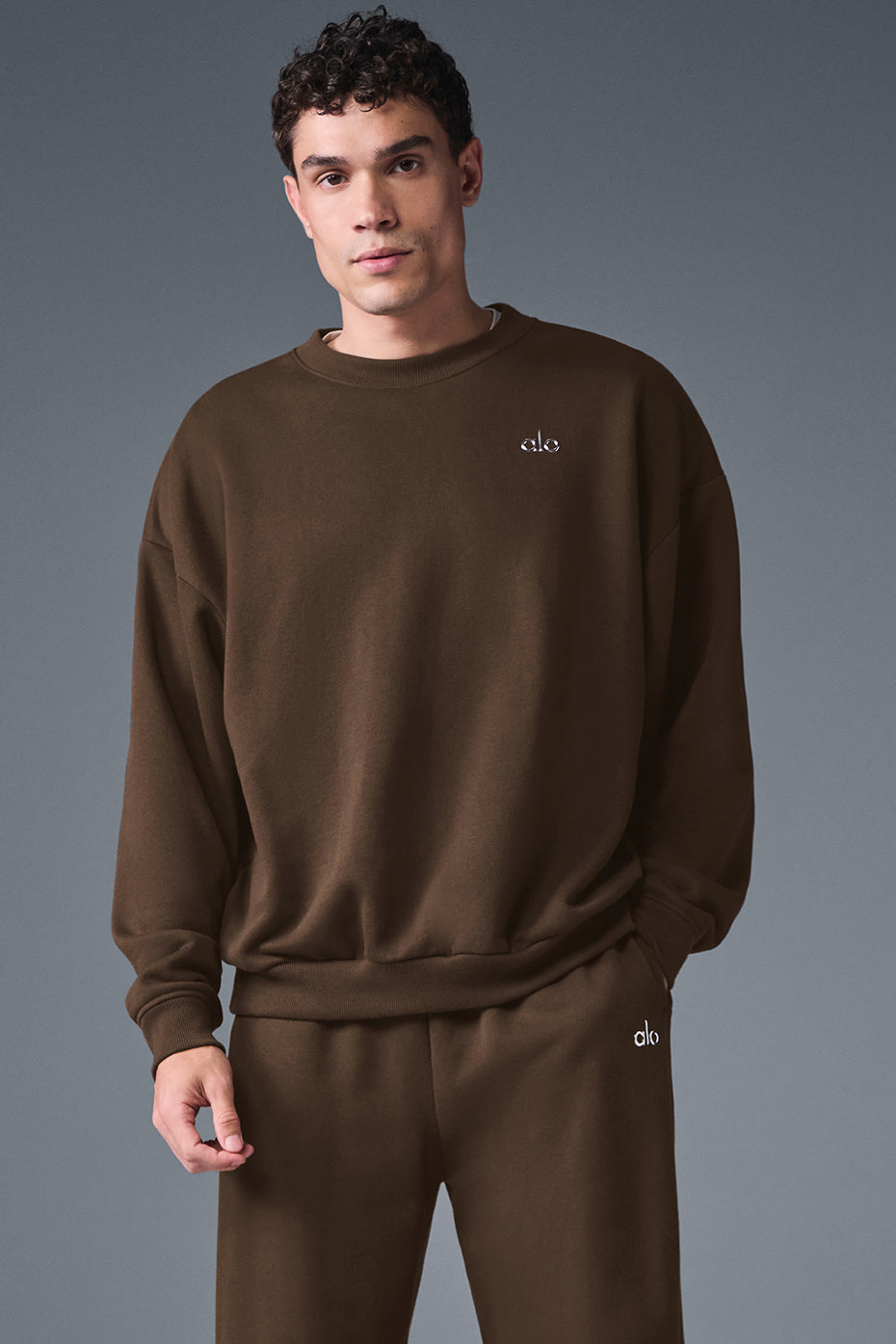 Accolade Crew Neck Pullover - Espresso