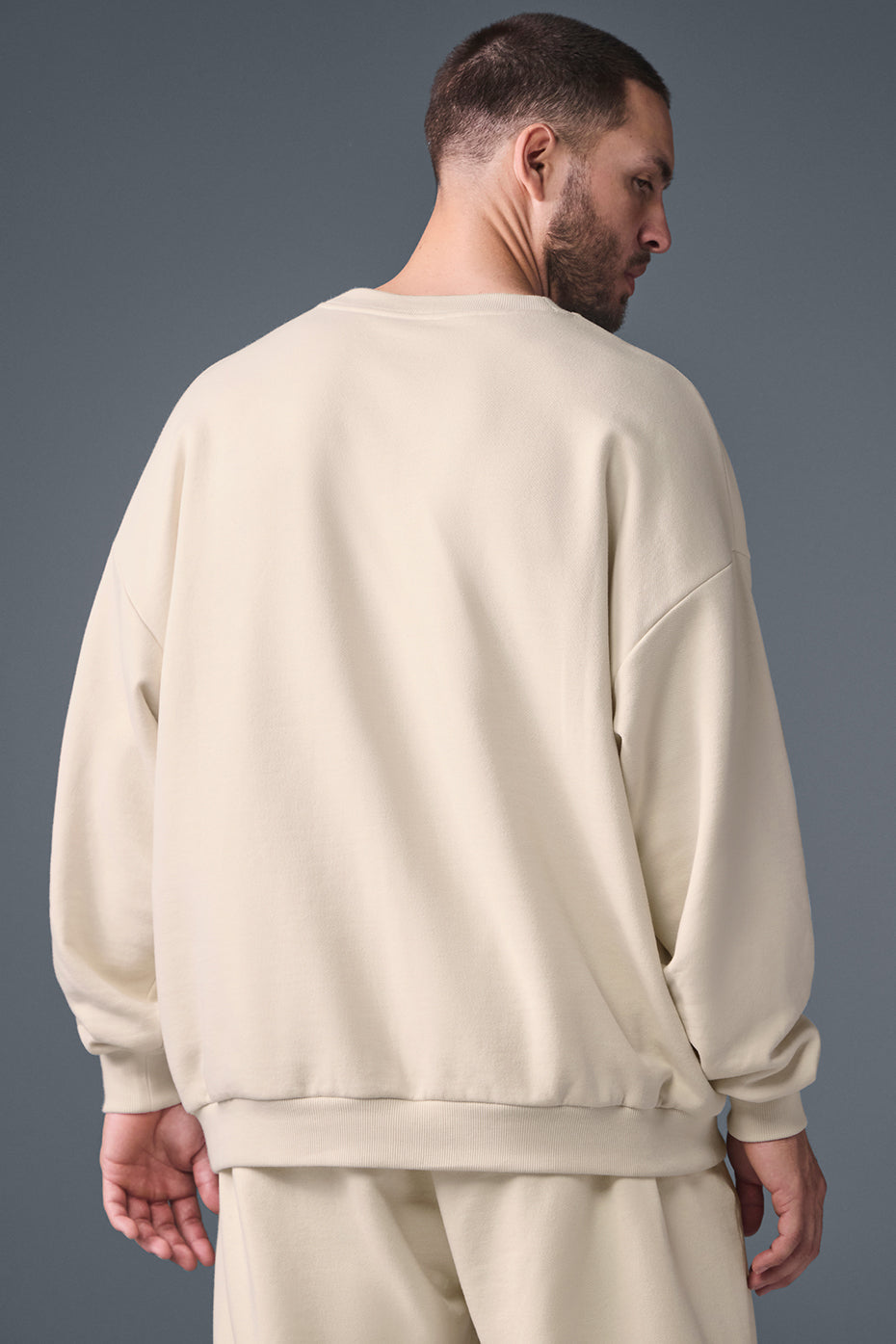 Accolade Crew Neck Pullover - Oat Milk