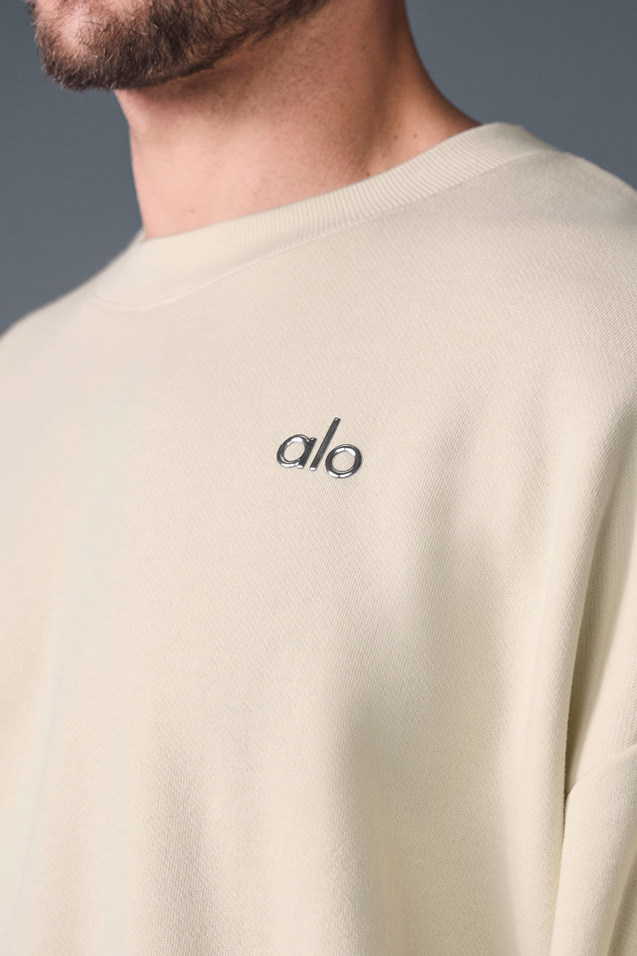 Accolade Crew Neck Pullover - Oat Milk