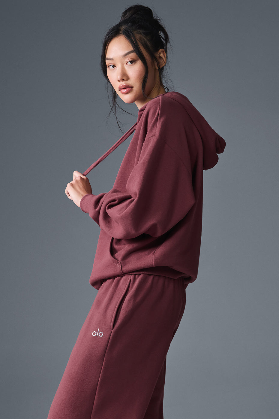 Accolade Hoodie - Burgundy Truffle