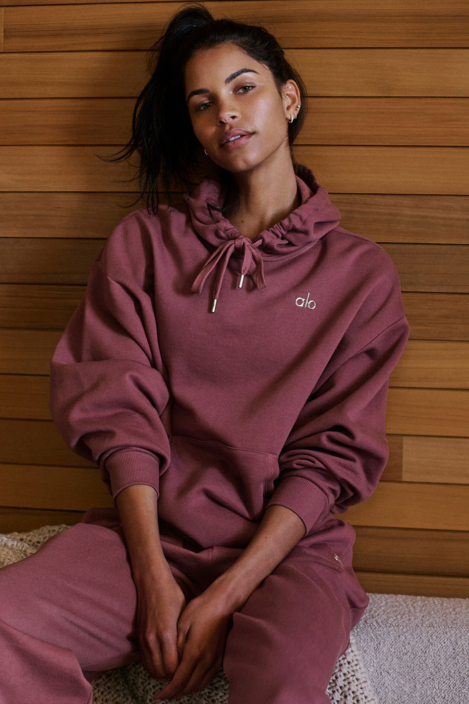 Accolade Hoodie - Burgundy Truffle