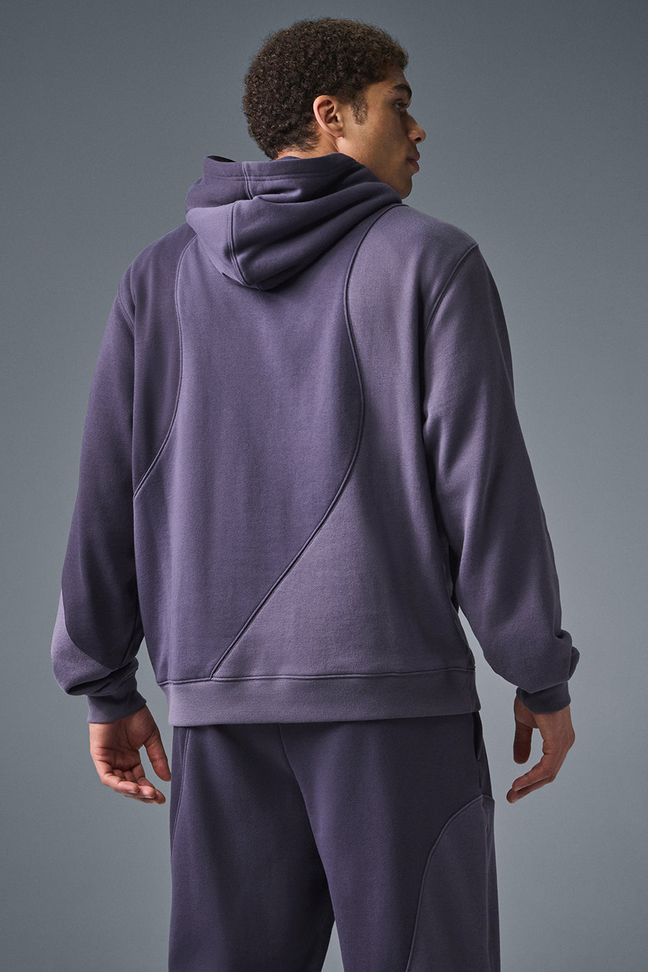 Make Waves Hoodie - Italian Plum Tonal