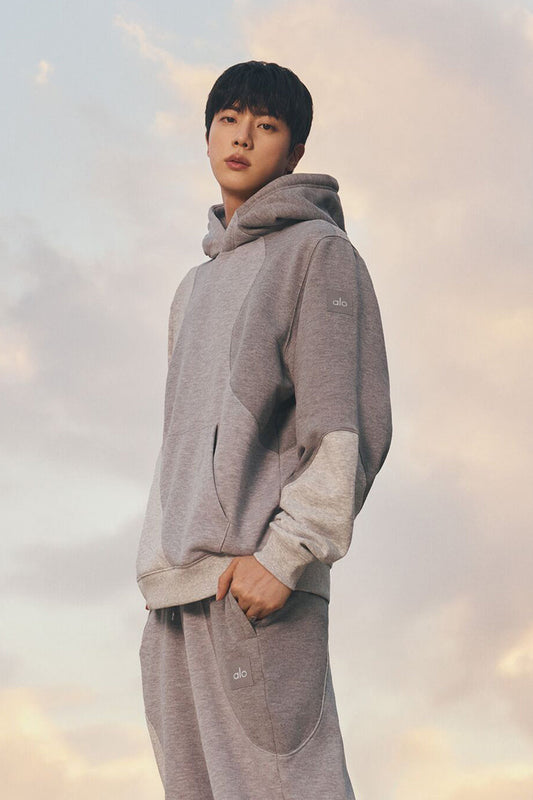 Make Waves Hoodie - Athletic Heather Grey Tonal