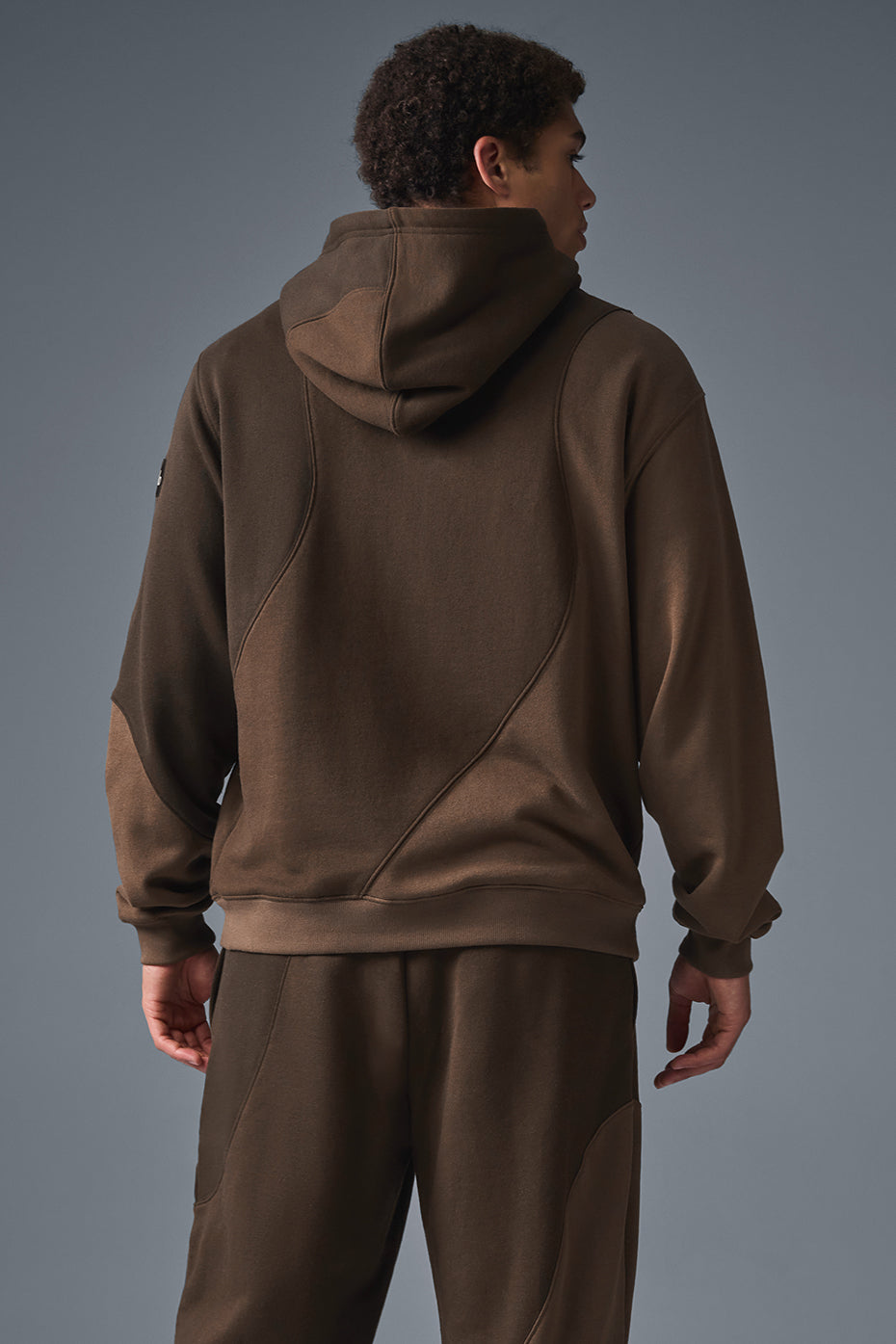 Make Waves Hoodie - Espresso Tonal