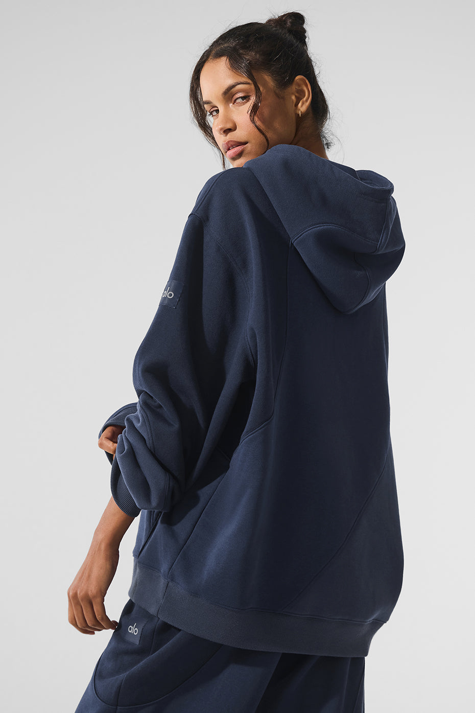 Make Waves Hoodie - Navy Tonal