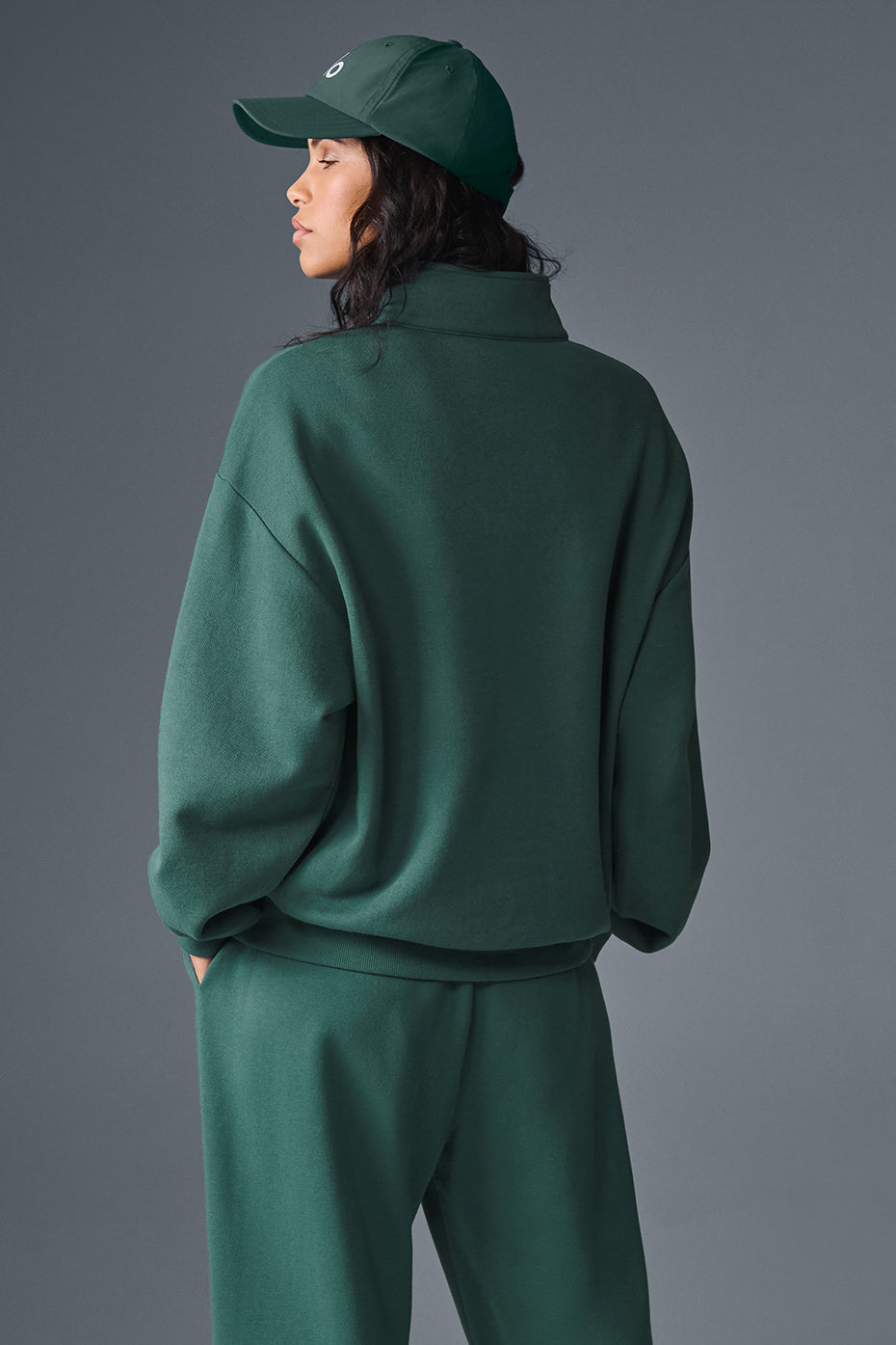 Accolade 1/4 Zip Pullover - Winter Ivy