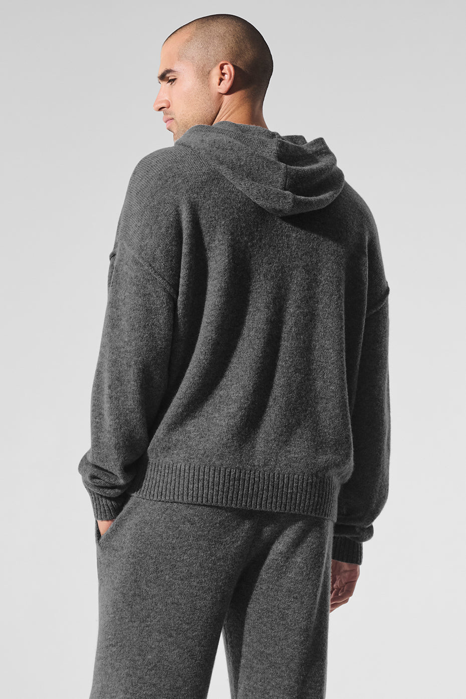 New Class Cashmere Hoodie - Platinum Grey