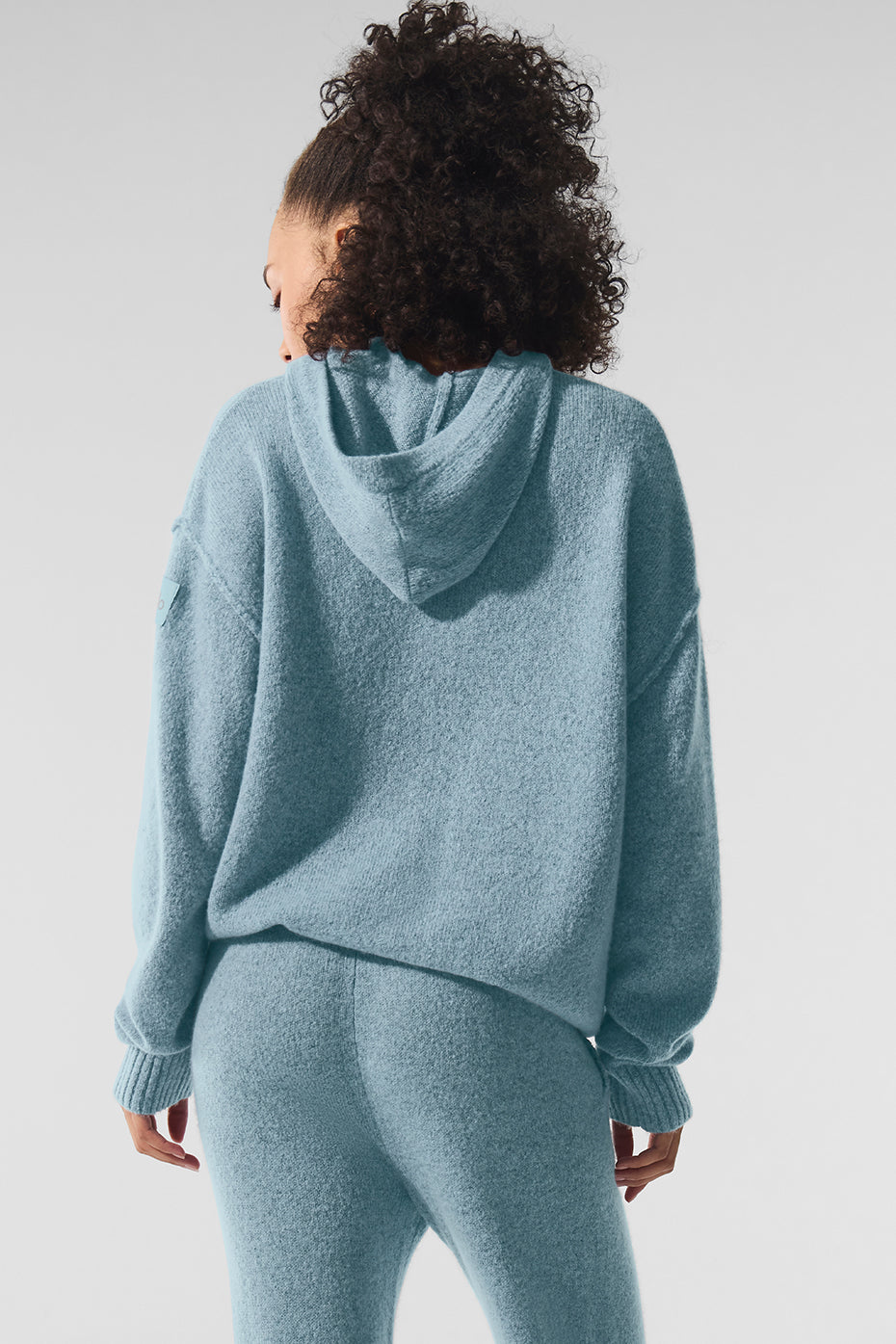 New Class Cashmere Hoodie - Celestial Blue Granite Heather